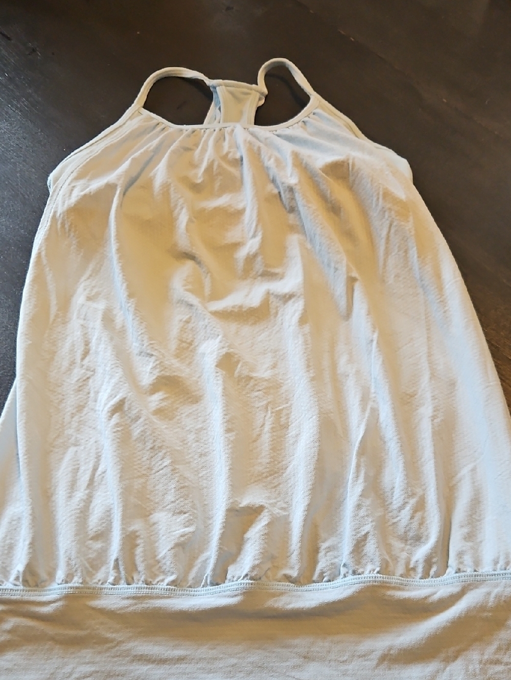 Lululemon Women’s Light Blue Tank Top Size 8
